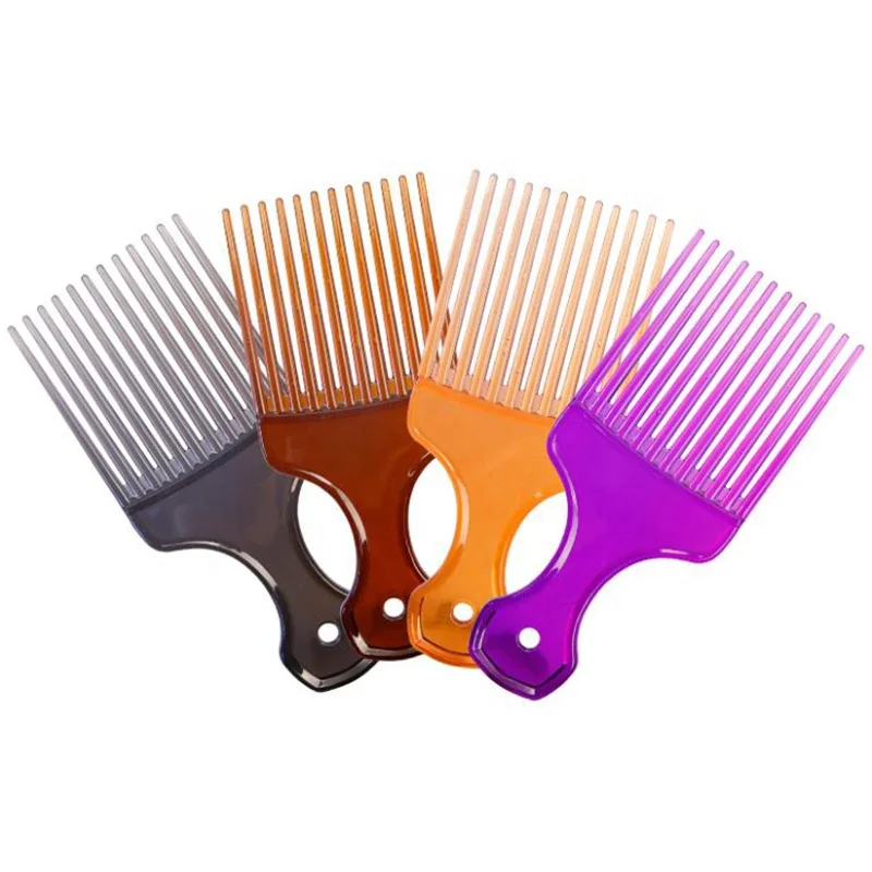 hot selling african wide wooden fabric vintage bridal hair pick combs
