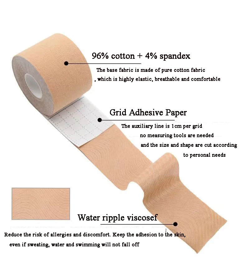 Waterproof & Hyopallergenic kinesiolog Tape for Shoulder Knee Ankle Shin Splints