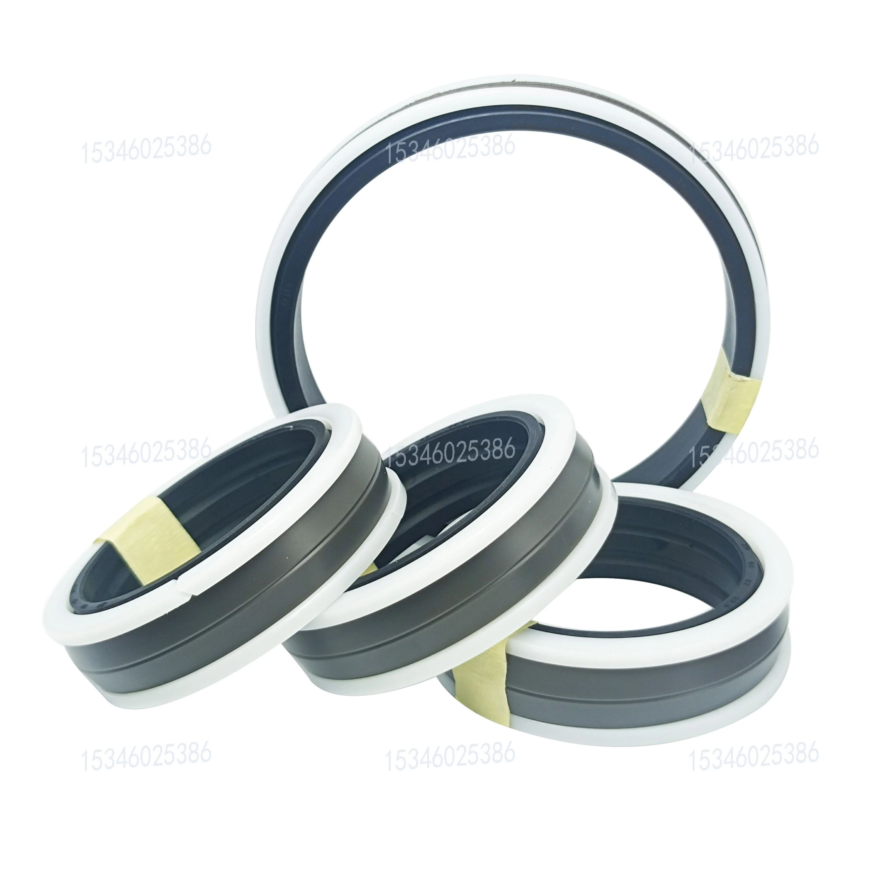 Pump main oil seal mechanical seal high quality nbr fabric double acting piston combination seal ZP type 200*180*16