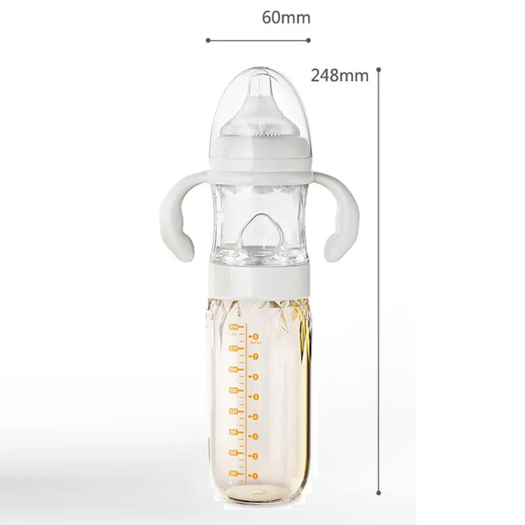 RTS Wholesale supplies portable bpa free milk powder dispenser 240ml feeding ppsu baby bottle