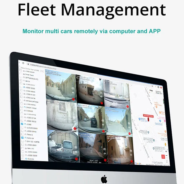 Jimi iot JC400P AI AiVision edegcam 4G DVR wifi hotspot dual lens front and inward cam 2 channel car camera dashcam GPS dvr car