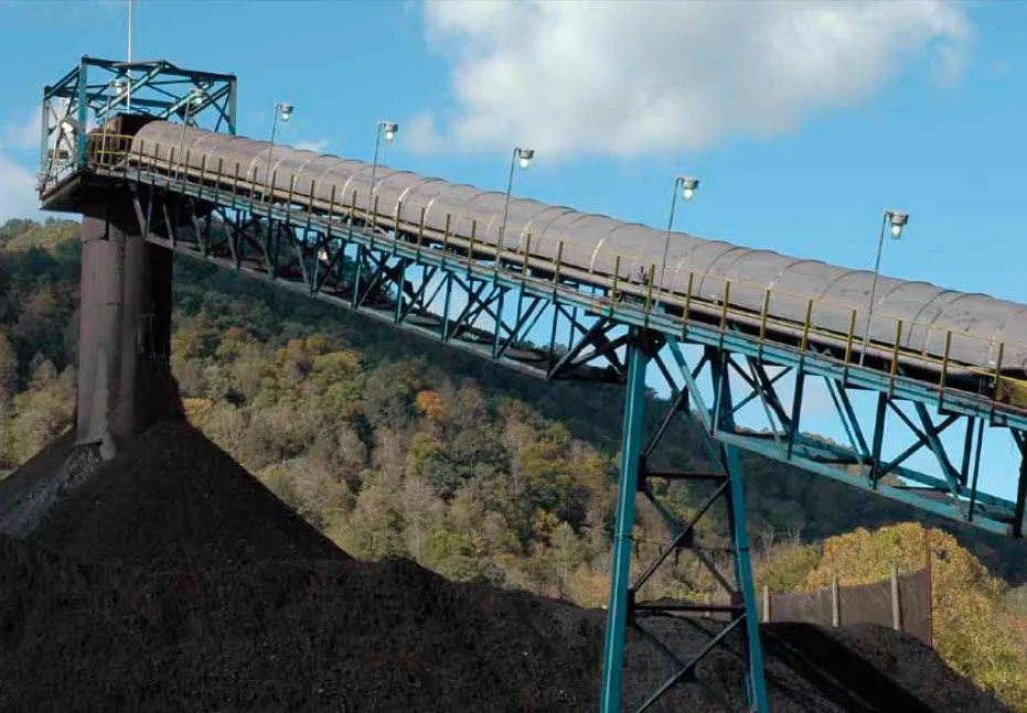 EP1000/4 24mpa  belt  conveyor for crusher