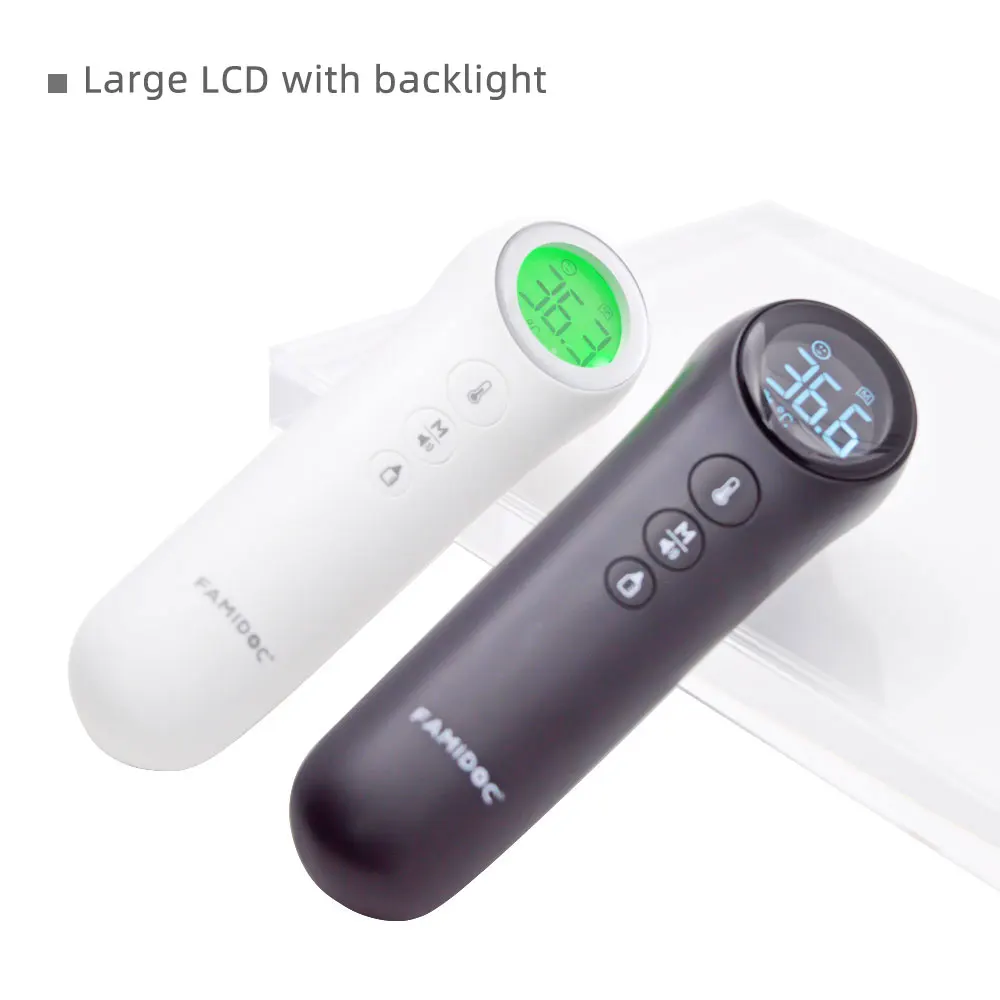 FAMIDOC Factory Supply electric Non Contact Thermometer household medical devices  FDIR-V12