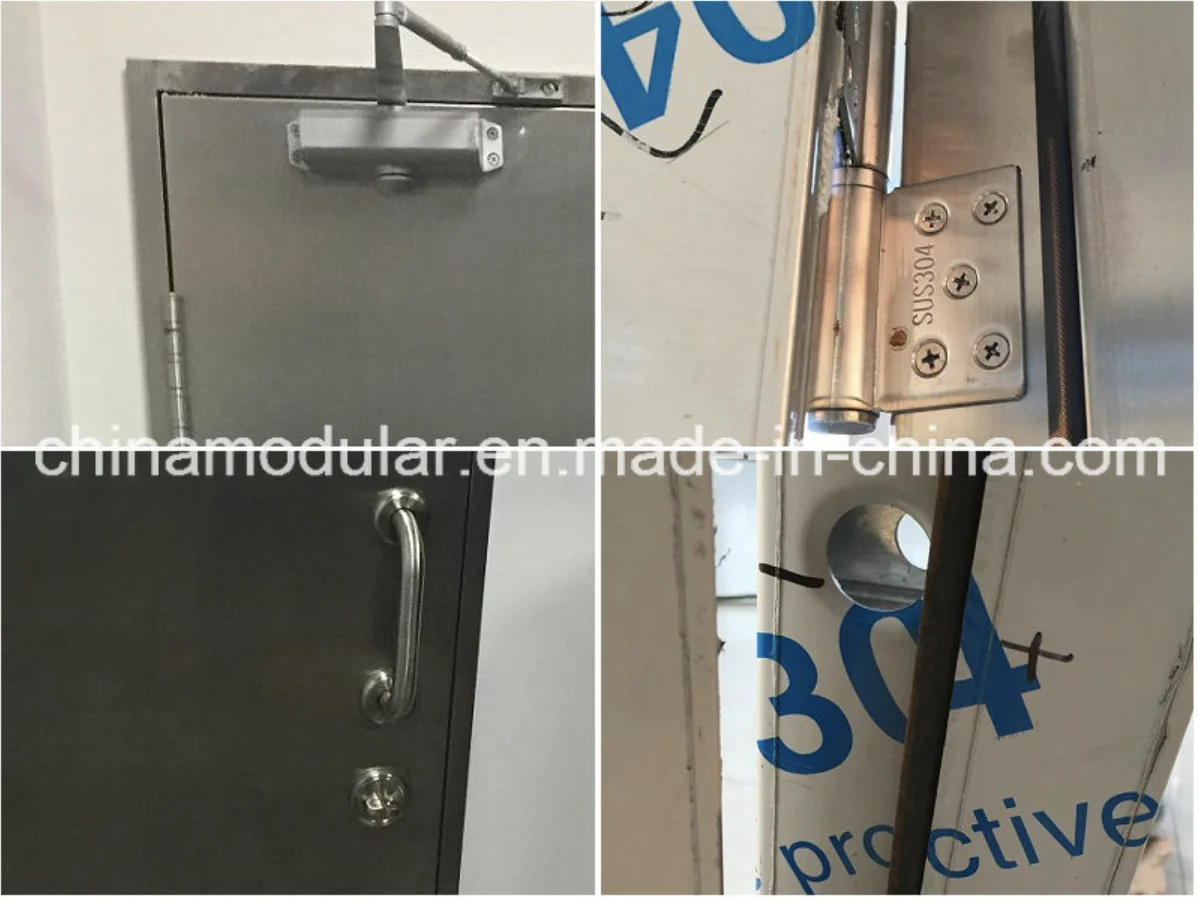 China Factory Supply CHAM-SSD05 High Quality 304 Stainless Steel Door for Pharmacy