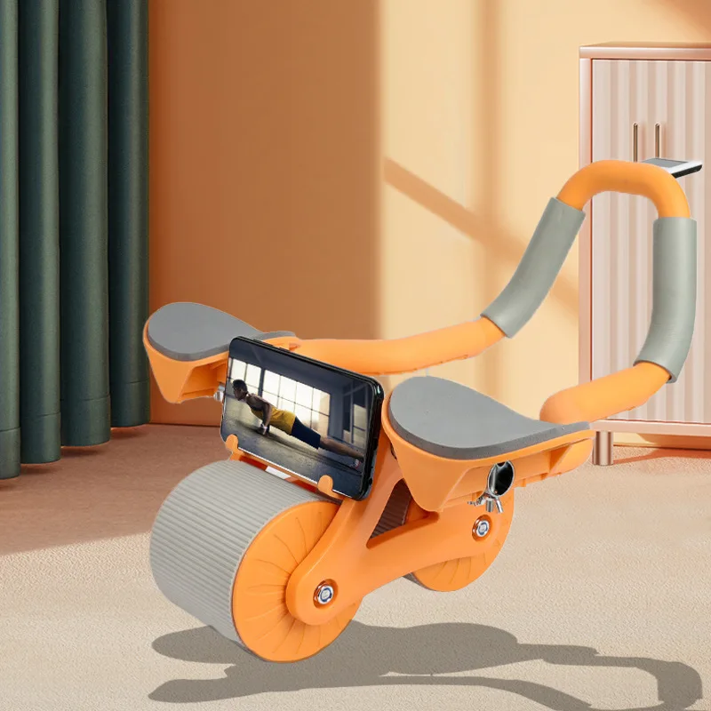 High Quality Workout Fitness Abdominal Exercise Muscle Training Abdominal Wheel Elbow support rebound belly wheel