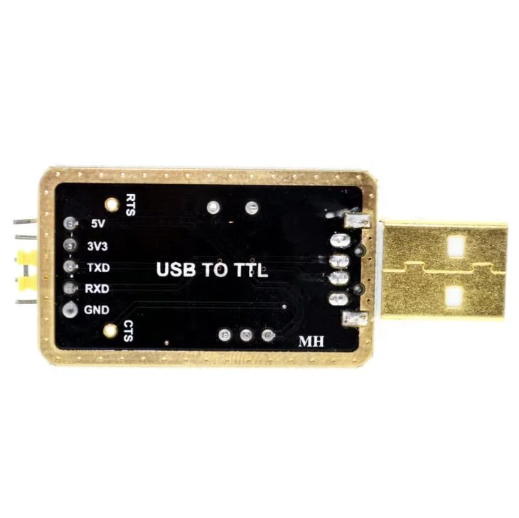 Nine Brush-plate Ttl-module -diy-kit Ch340g Upgrade Usb-to-serial-port Rs232 Pl2303