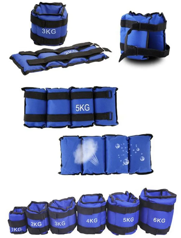 Fitness Accessories Strength Training Strapped Ankle/Wrist Weights