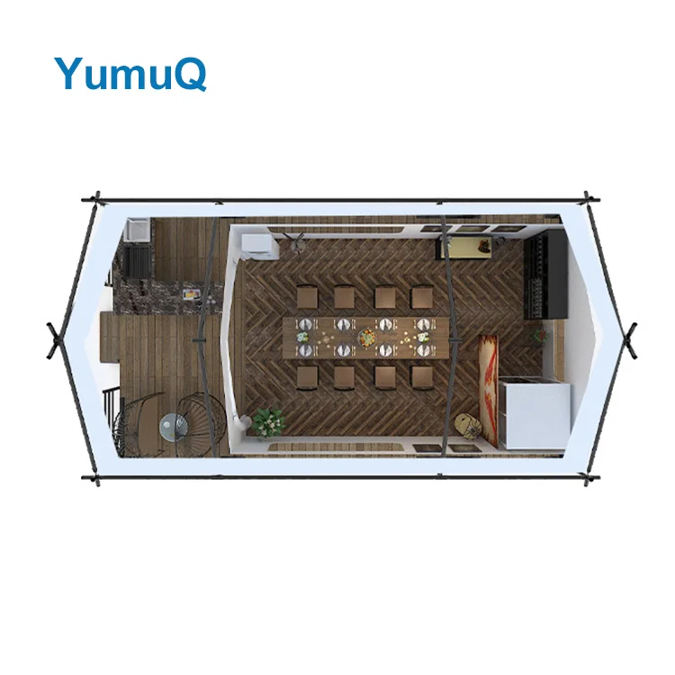 YumuQ 900D Oxford Resort Tents Luxury Hotel Style for Family Outdoor Camping 5-8 Person