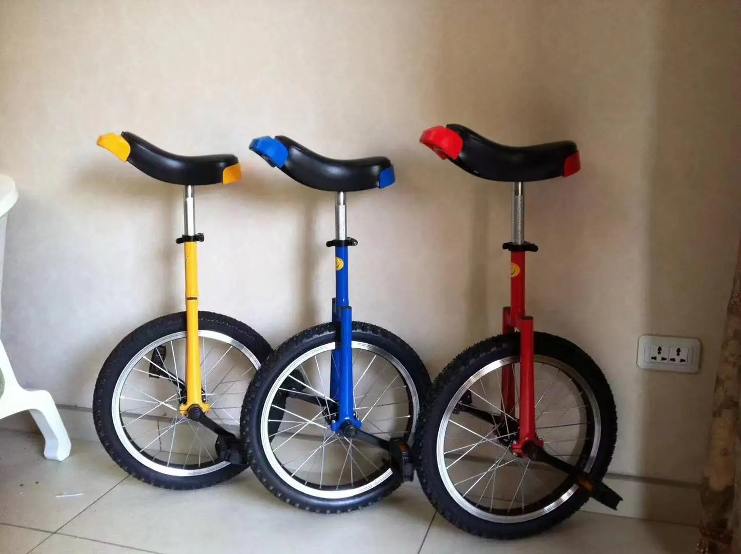 wholesale 20 Inch Steel Unicycle Bicycle children adult single-wheeled bicycle acrobatic performance props balance car