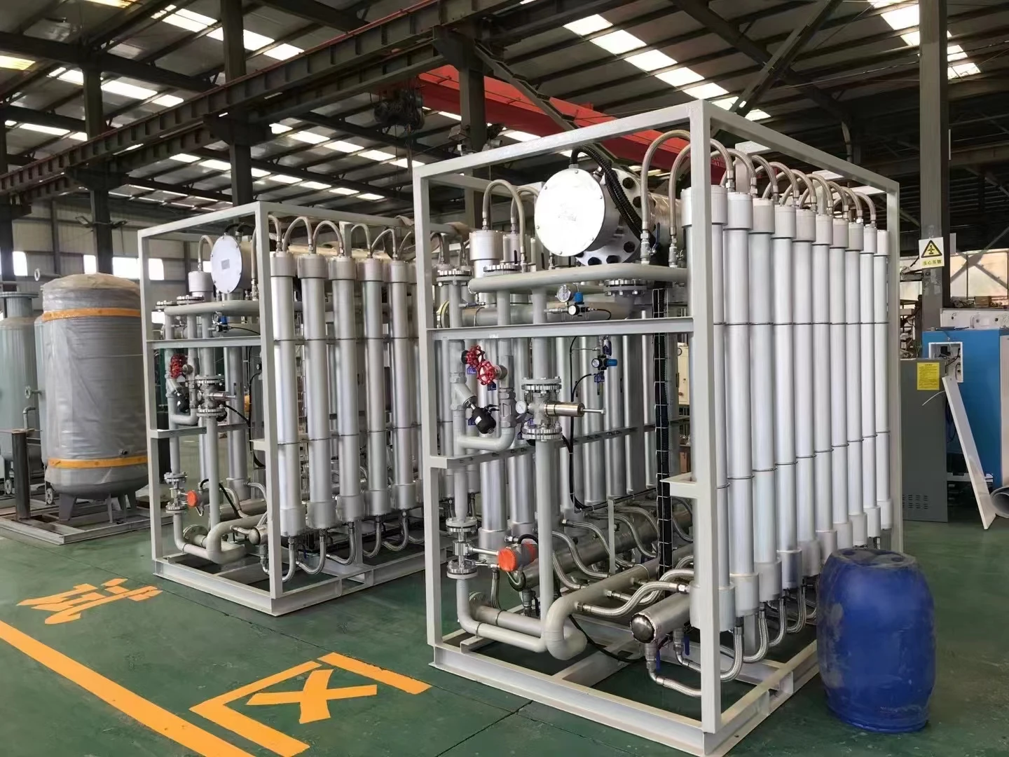 Modular Membrane Nitrogen Generator System  Maintenance Industry & Environmental Gas Generation Equipment