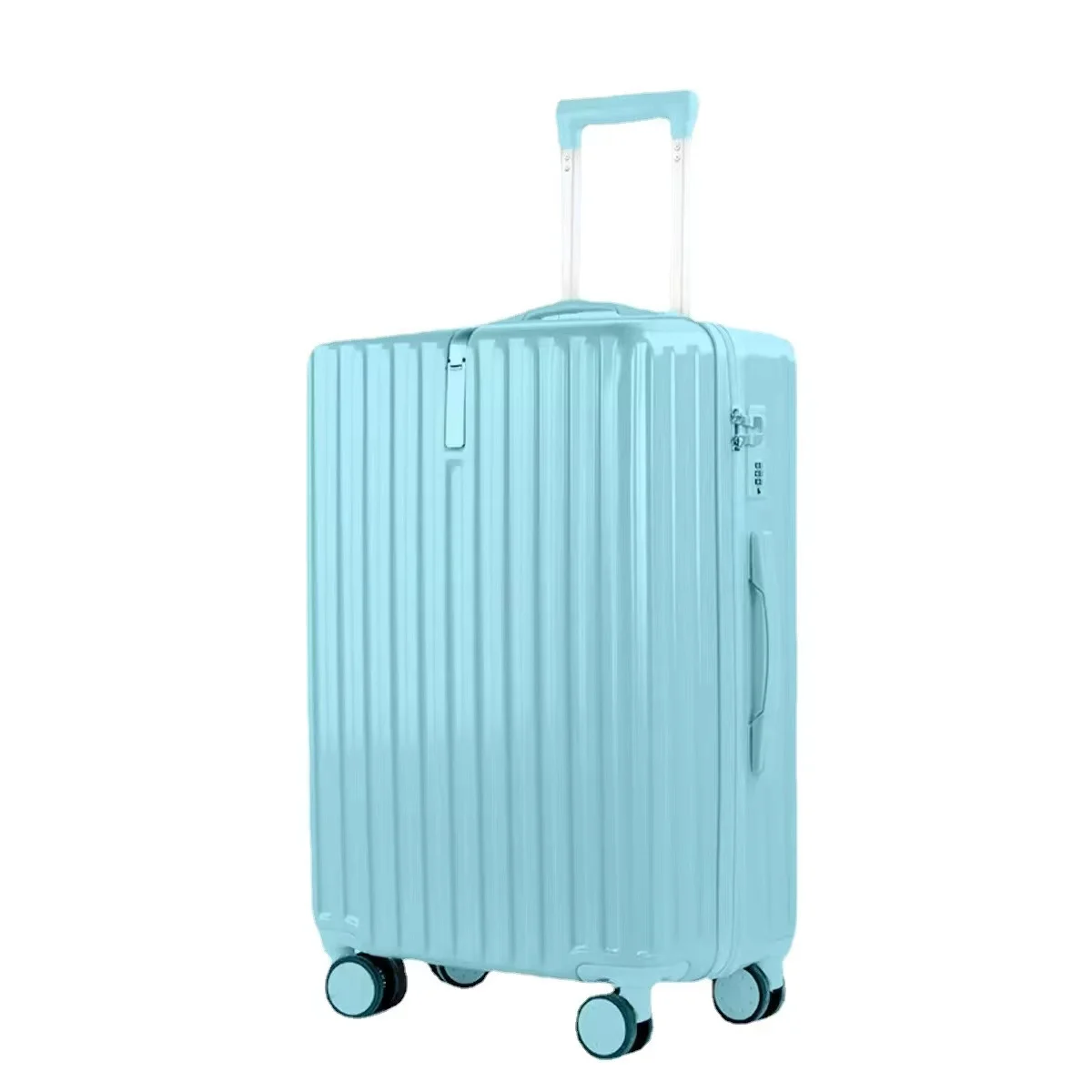 Wholesale Custom high appearance luggage code leather case, 24 inch large capacity chain box