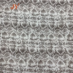 WF081 Wholesale custom digital print cheap  snakeskin Print Silk Chiffon Fabric SMALL MOQ
