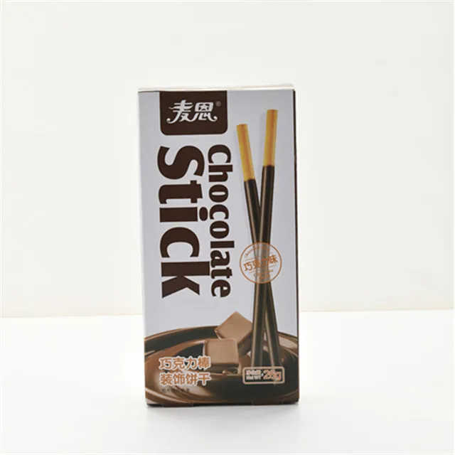 Best selling Wafer Rolls chocolate Cookie Finger Chocolate Stick wafer Biscuits manufacturer