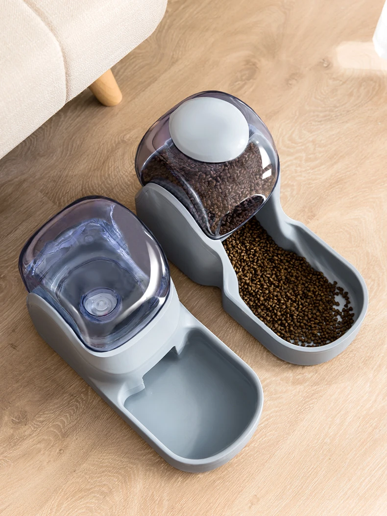 
Large Capacity Pet Automatic Feeder Dog Drinking Bowl for Cat Puppy Accessories Water Feeding Watering Supplies 3.8L Dispenser 