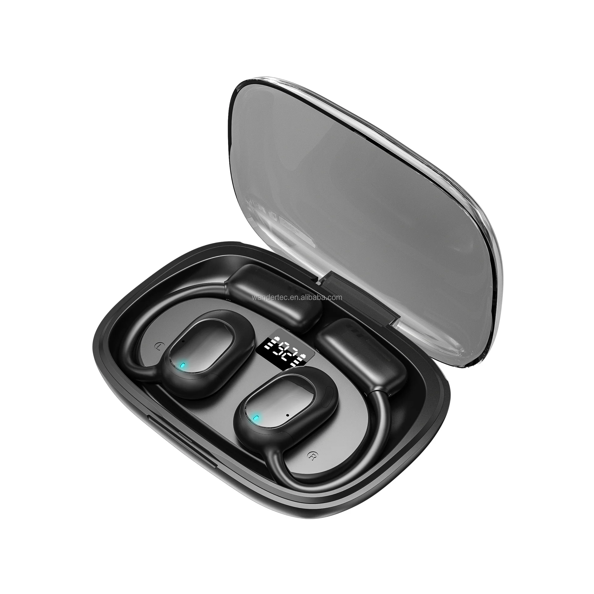 Wander GQ08 E6S TWS In-Ear Gaming Headphones Bone Air Original Blue Tooth 5.0 Clip-on Earhook Boat Earbuds Monster Fone De