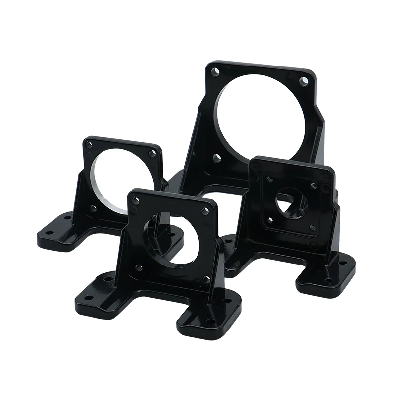Монтажные кронштейны из нержавеющей стали для штамповочного шагового двигателя Nema17 Nema23 Nema34 шаговый двигатель 60 80 90 110 130 серводвигатель