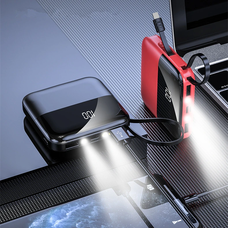 big Capacity custom logo 10000mah 20000mah promotional power bank banco de potencia fashion power bank