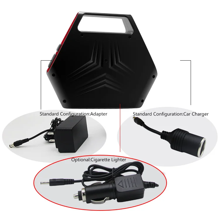 Прямые продажи с фабрики портативная электростанция 100 Вт литиевая батарея резервный генератор солнечной энергии для аварийного использования