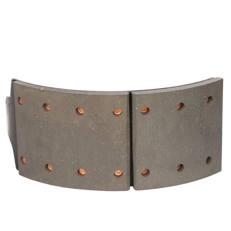 
FAW Jiefang Aowei J6 Truck front Brake shoe Pad Friction Plate Assembly 
