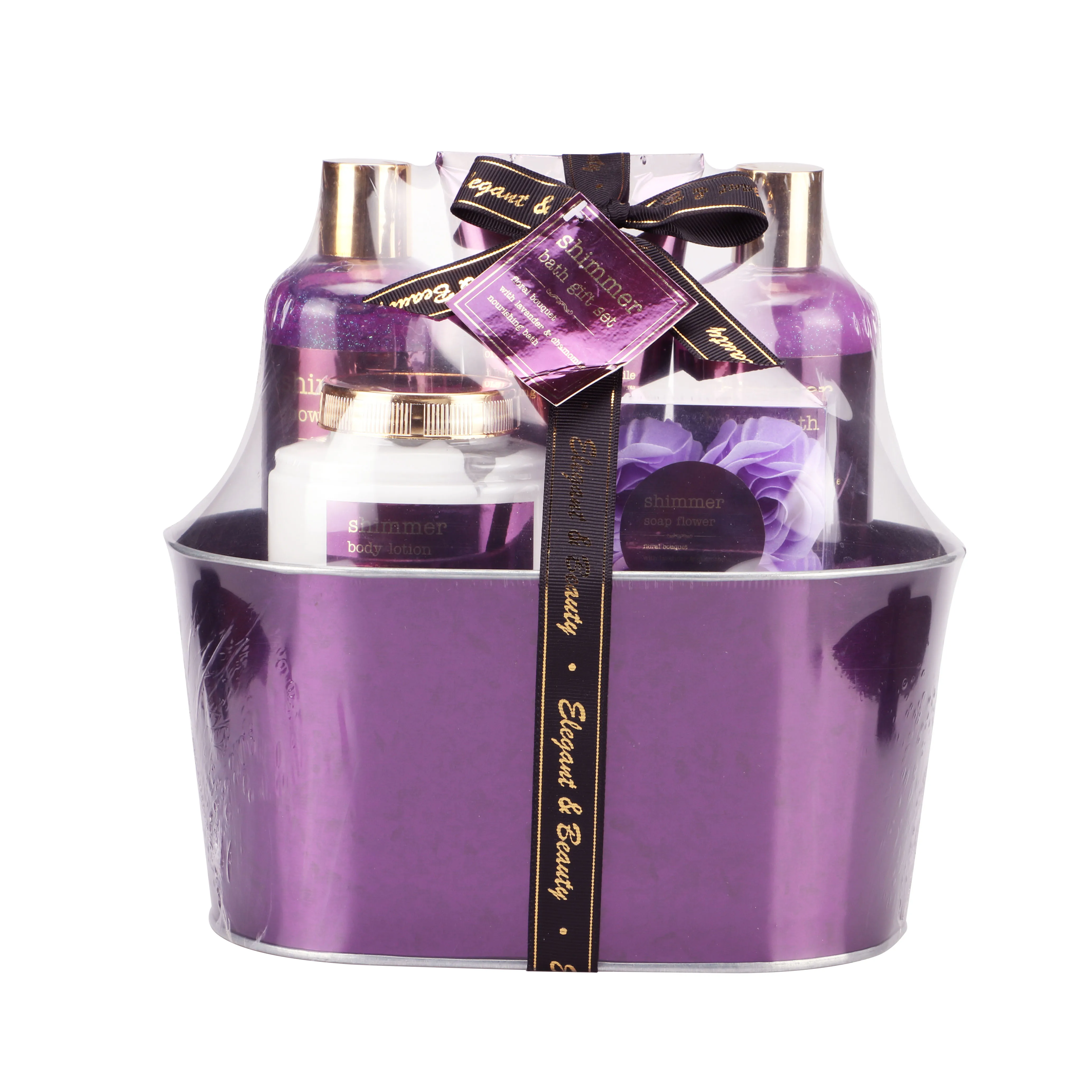 wholesale  high-end luxury products bath spa gift set shower gel ,body lotion for woman