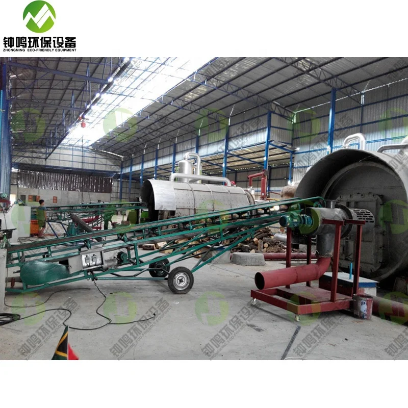 
2021 Newest Waste Tyre Pyrolysis Technology 