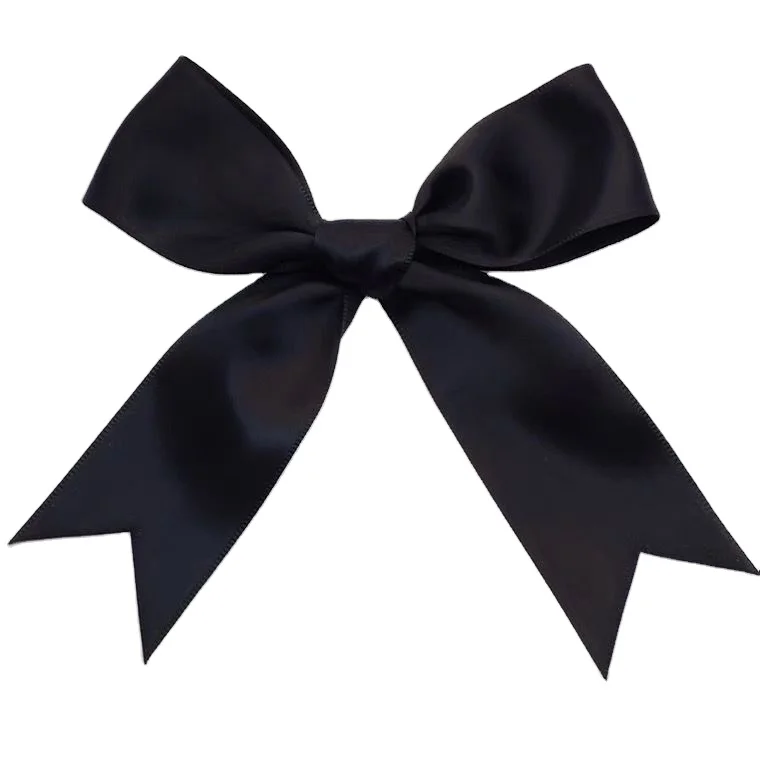 Custom Gift Decoration Satin Grosgrain Ribbon Bow polyester ribbon  pull bows