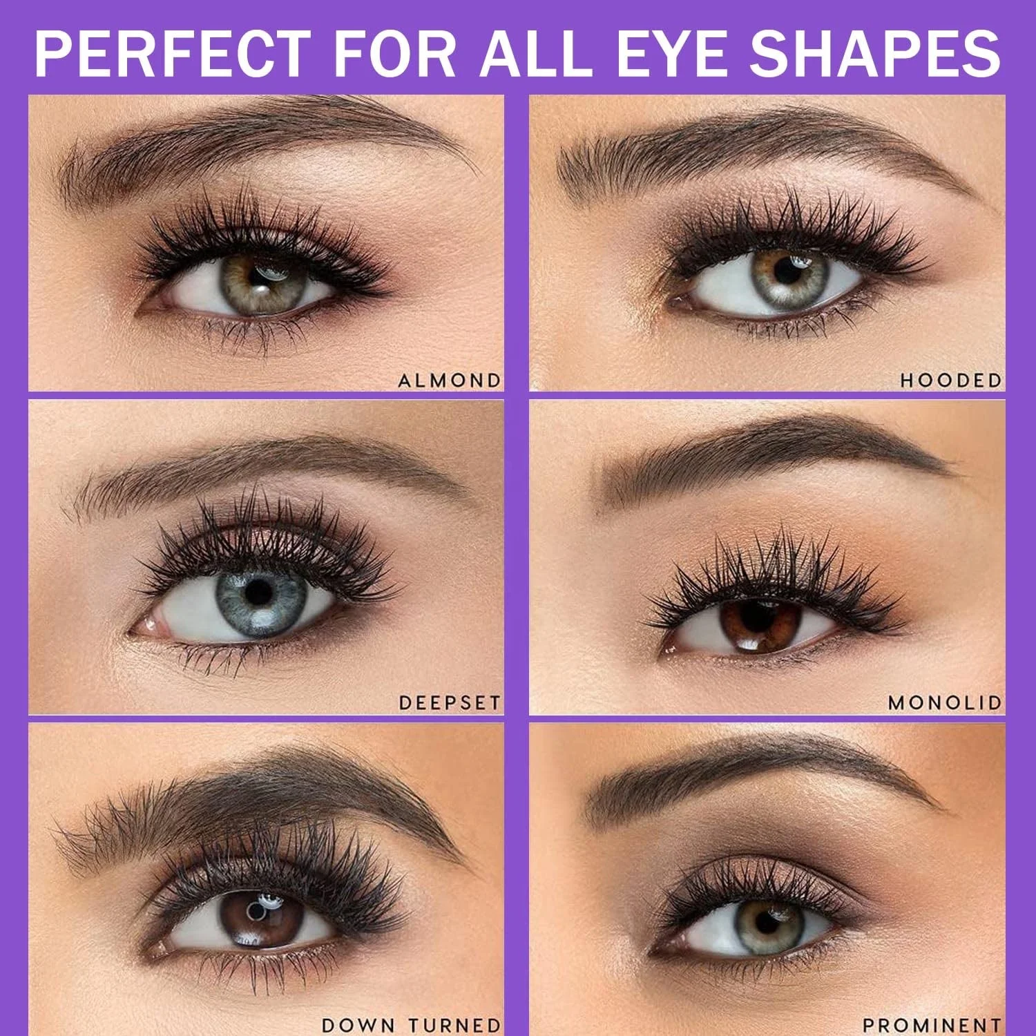 AILAISHI Wholesale 3D Magnetic False Eyelashes 5 Magnet Faux Mink Magnetic Eyelashes With Eyeliner Private Label  OEM