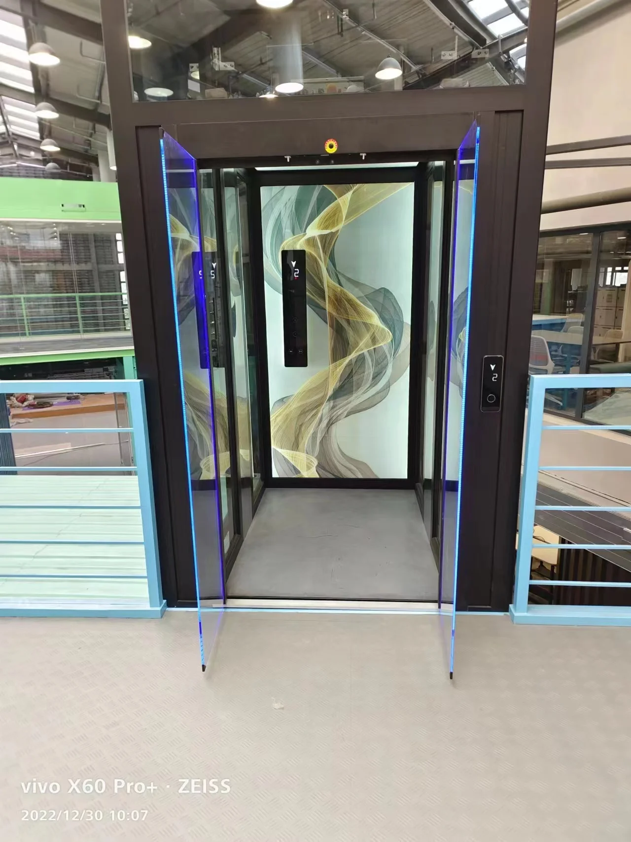 CE ISO approved 2 3 4 floors 2-5 person Home Panoramic Lift Passenger Elevator Shaftless Home Elevator lift