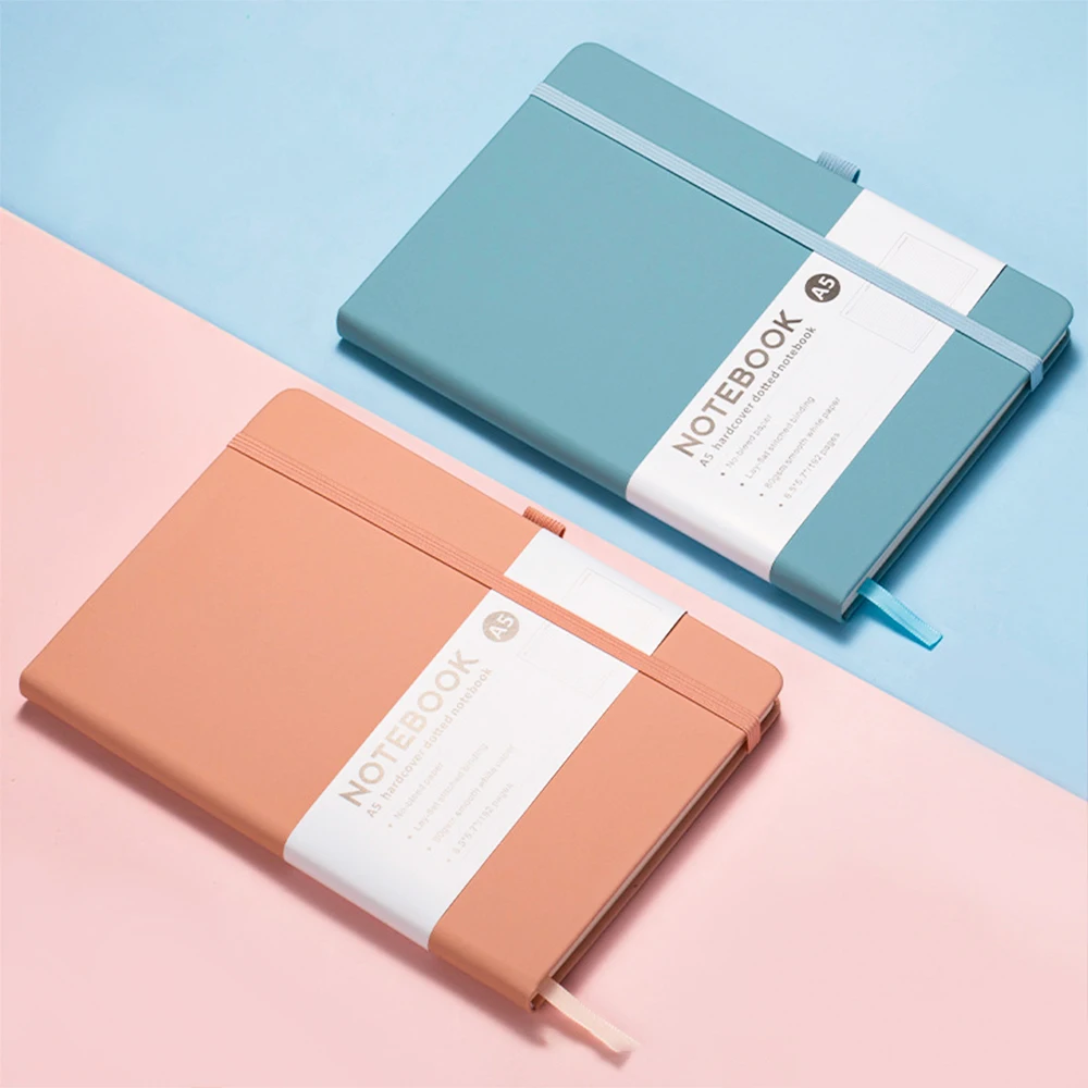 Promotional Beautiful Spiral Binding Recycled Paper Recycled Paper Disc Bound Notebooks For Students