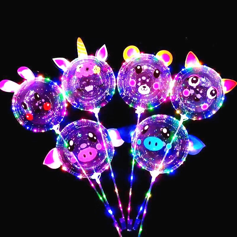 
Bobo led glowing balloon with cartoon characters in it ballon led lightballons cartoon 