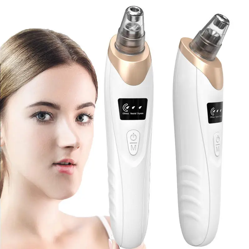 Household Blackhead Remover Rechargeable Pore Vacuum Facial Cleaner Unclogging Pores