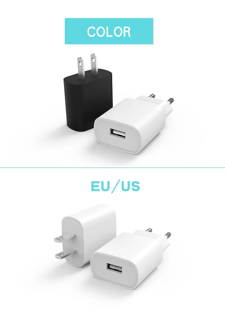 12W 5v2.4A round type  USB port charger for mobile phone Manufacturer OEM with certification not the cheap bad one