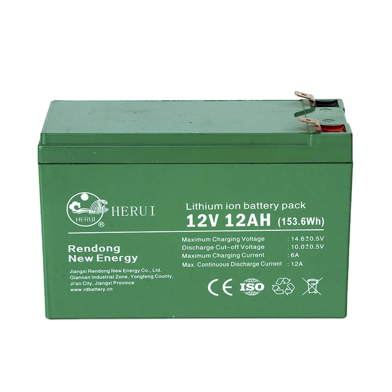 12v 12ah Lifepo4 Lithium Ion Battery Lithium Iron Phosphate Rechargeable Battery Lifepo4 Battery for UPS Solar System