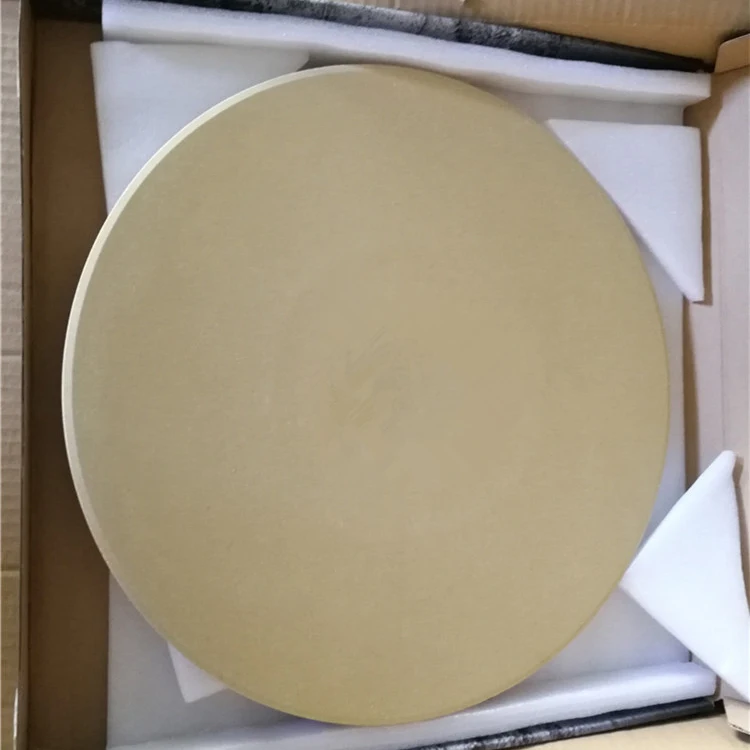 15MM Refractory Cordierite Grilled Bakeware Pizza Stone For Home Oven