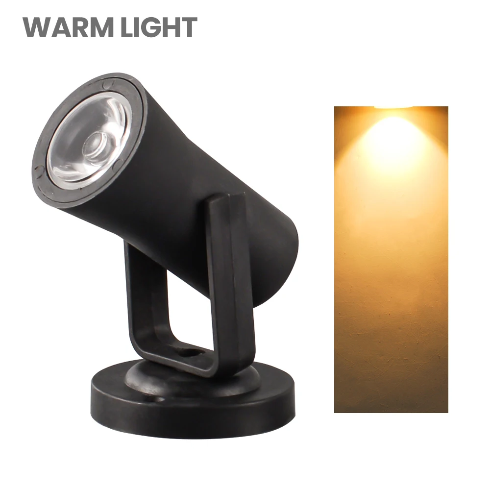 Dingdian LED 1-3W 220V MINI Reflector Lamp Surface Mounted White/Warm White/RGB display cabinet Spotlighting lamp for indoor