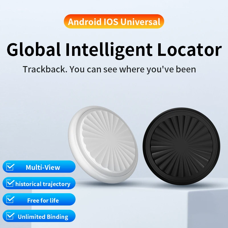 GPS-трекер для iOS и Android исторический трек-запрос Bluetooth несколько человек просмотр водонепроницаемое устройство с защитой от потери мультфильм