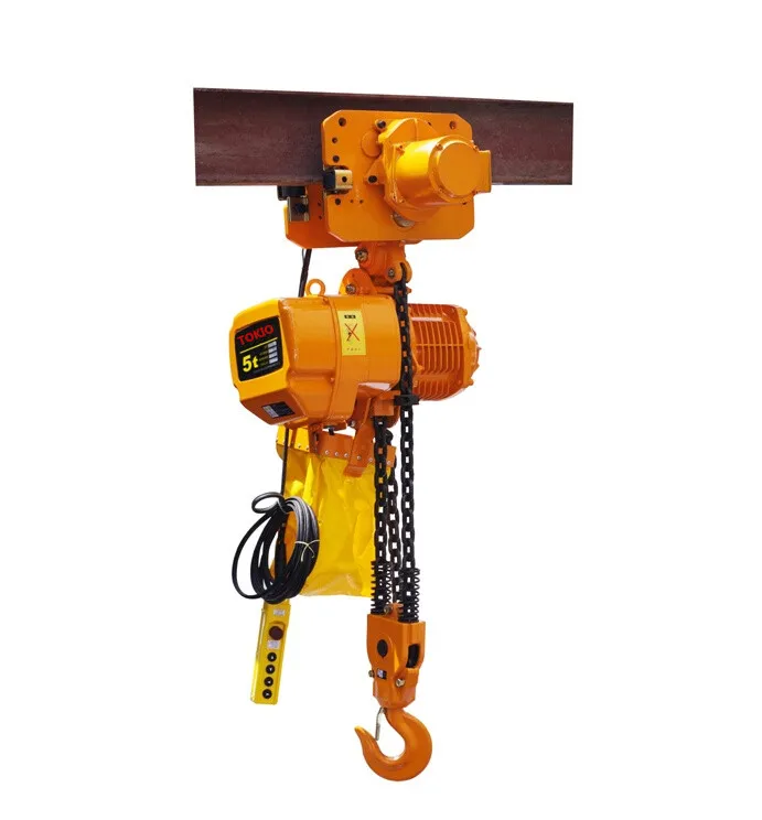 
Factory Direct Sales Orange /Any Color China Electric Hoist 1-10ton for Construction Lift 