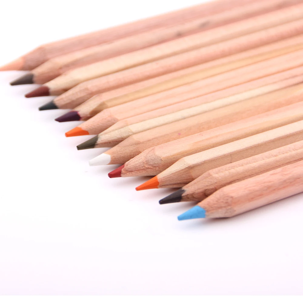 7 inch color pencil set 12 pcs pencil set natural colored pencils professional