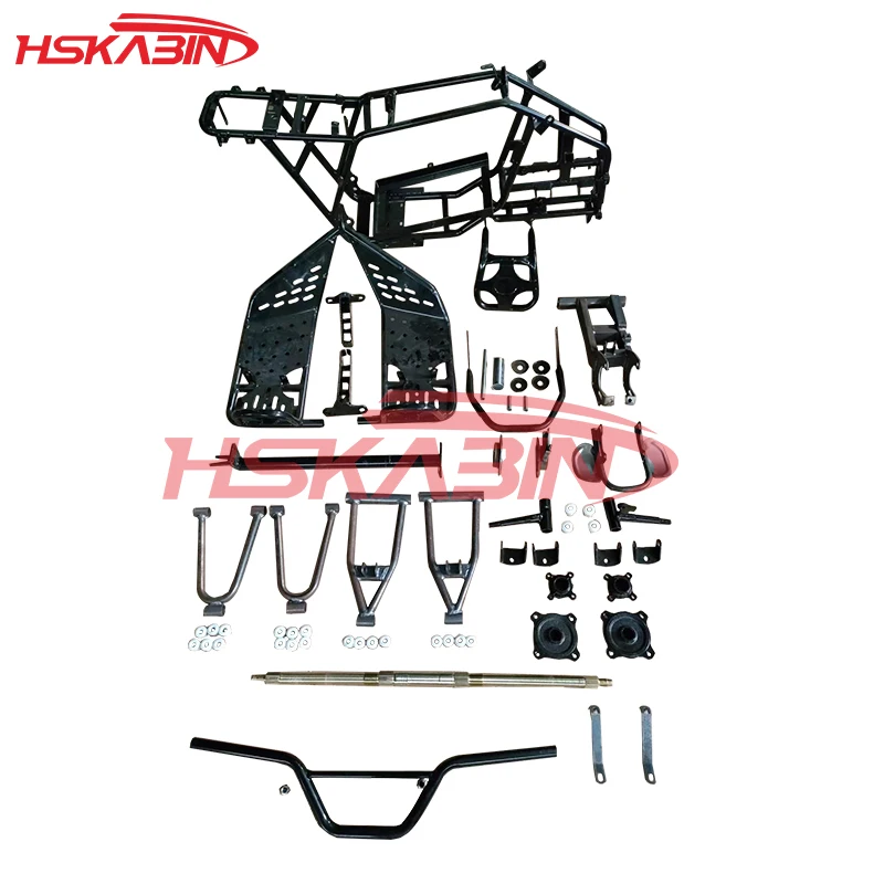 Полный комплект верхних нижних коромысло малого размера Mars ATV, задняя ось, бочка, задняя вилка, педаль, полка, направление, колонка, рама atv