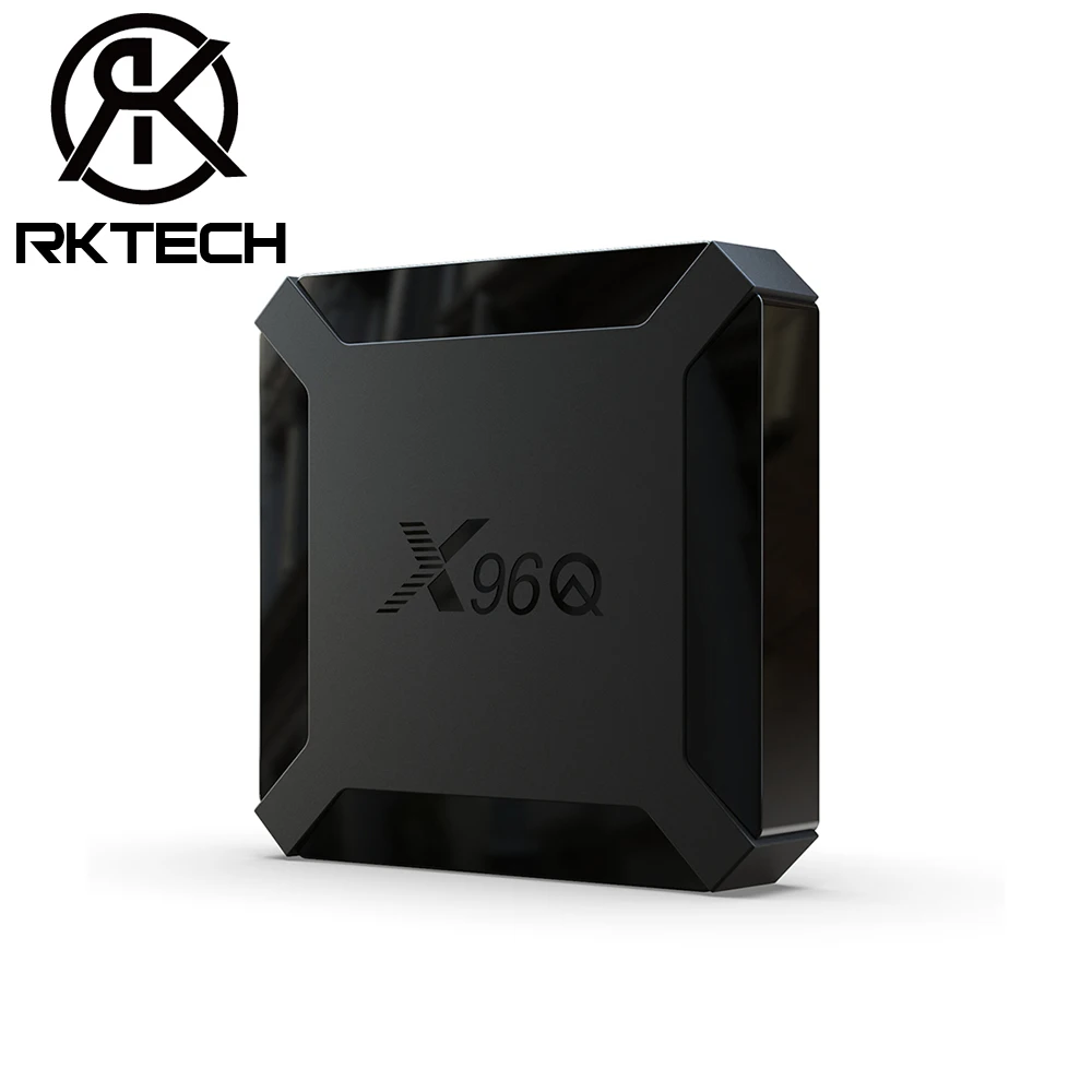  RK новейшая ТВ-приставка X96Q Allwinner H313 1G/8G 2 4 ГГц 100M LAN Android 10 4K Поддержка