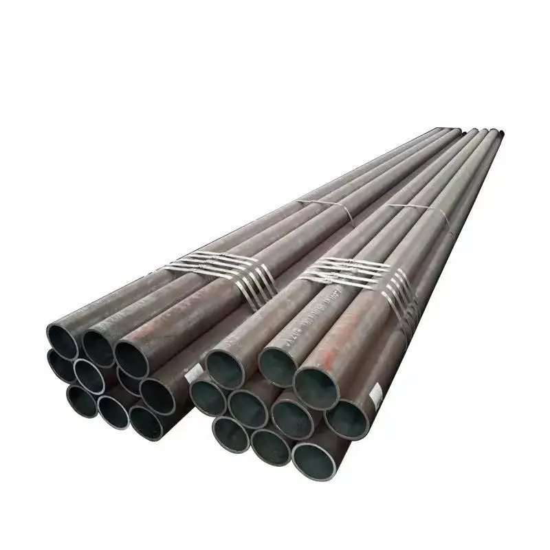 Q235 Q355 Factory Supply Welded Carbon Steel Tube ASTM A53 Mild Carbon Steel Seamless Pipe For Building