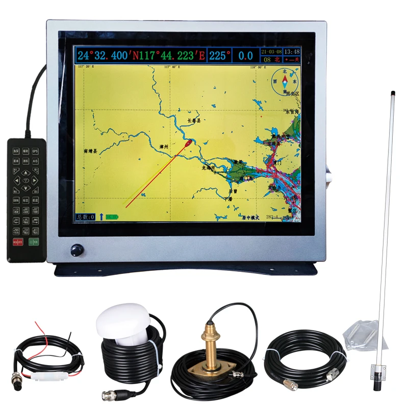 YSP 19inch AIS/GPS chart plotter gps marine with Multifunction