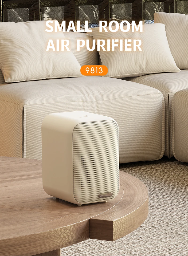 JNUO wholesale price air purifier hepa h13 carbon filter portable air purifier plant