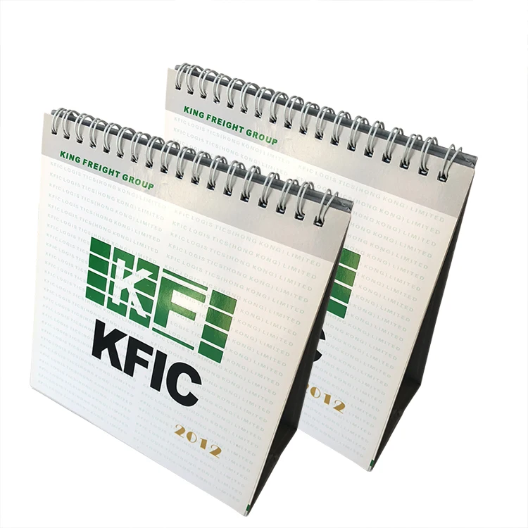 Table/Wall Calendars Printing Houses Custom Full Color Printed Desktop Calendar