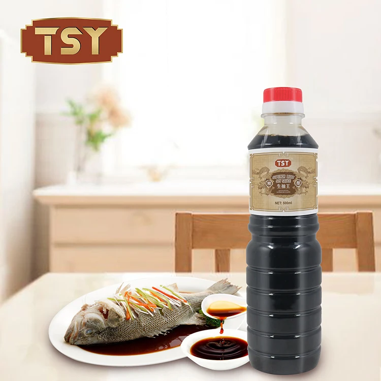 Customized Chinese Soy Sauce Natural Organic Cooking Soya Sauce Premium Light Soy Sauce