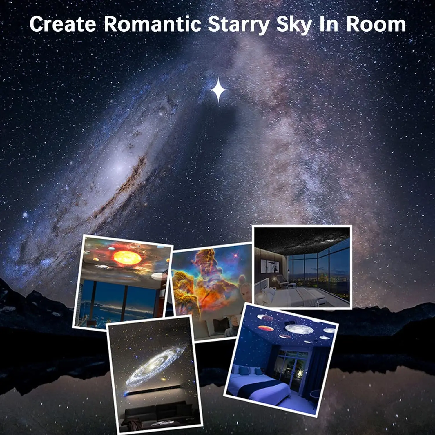 Kids Star Projector Night Light with Remote Control 360 Adjustable Design Astronaut Nebula Galaxy Lighting for Children Adults