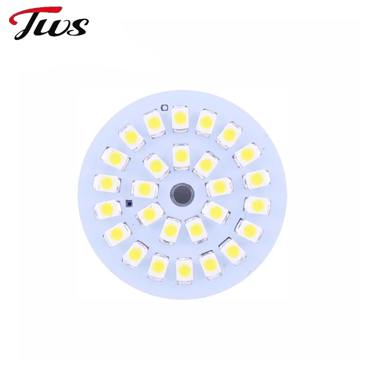 Aluminum Base 25W 30W 40W Led PCB 12V Round 5630 Led PCB& Alpha Dob MCPCB Board For Led Lighting