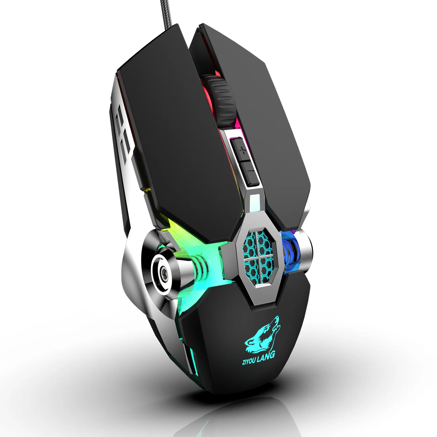 Настраиваемая игровая мышь RGB с USB 8D