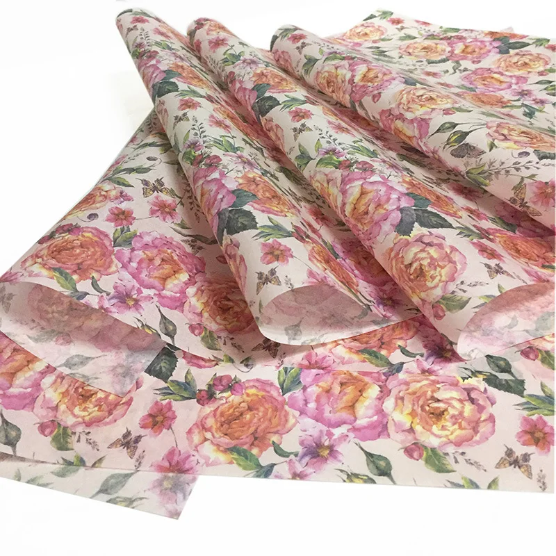 Customize Glitter Gift Wrapping Paper Tissue Packaging Garment Paper Flower Paper Packaging