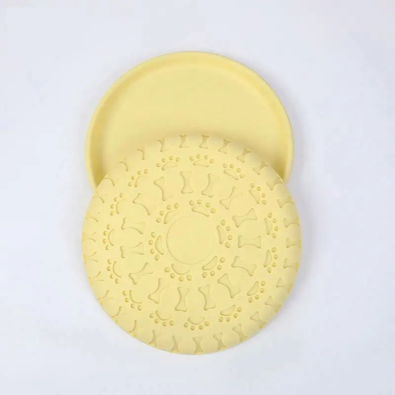 Плавающий игрушечный силиконовый летающий диск для собак резиновый летающий диск